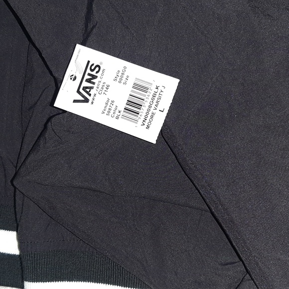 Vans Moore Varsity Bomber Jacket *NWT* - Picture 7 of 9
